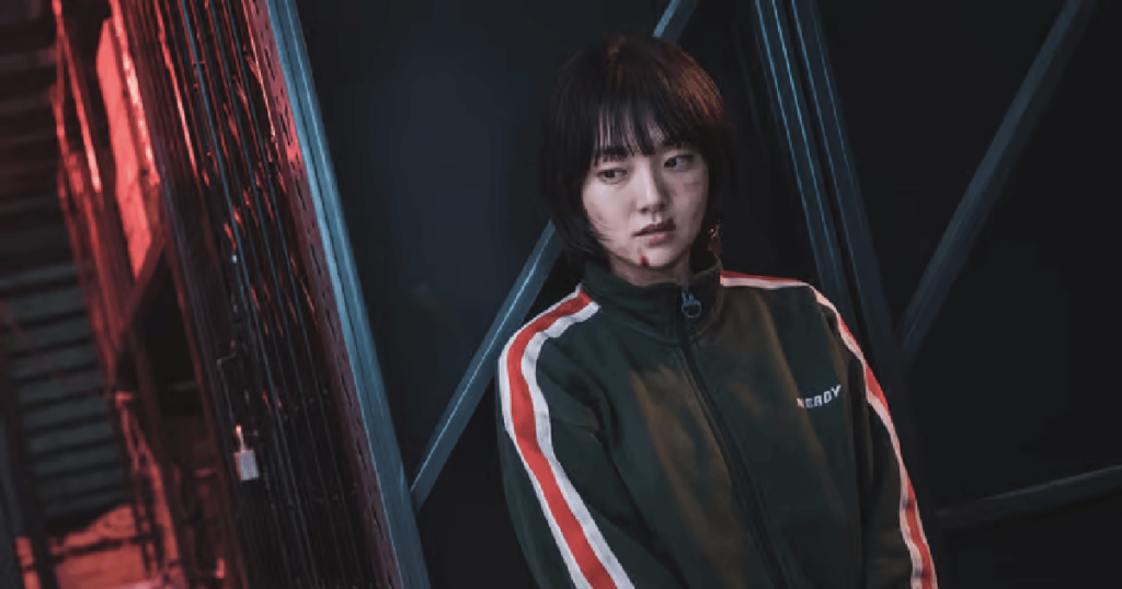 A Shop for Killers Ending Explained: Kim Hye-Jun as Jeong Ji An in A Shop for Killers
