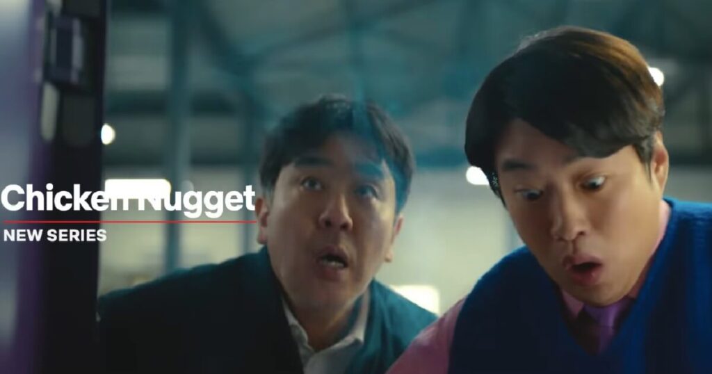 Chicken Nugget Kdrama: Ryu Seung-Ryong as Choi Sun-Man, Ahn Jae-Hong as Go Baek-Joong